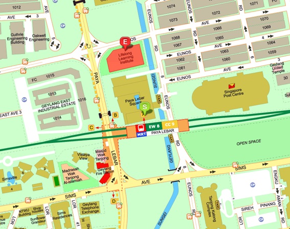 Paya Lebar Mrt Exit Map How To Get There - Tackling The Manpower Crunch Through Effective Manpower  Planning