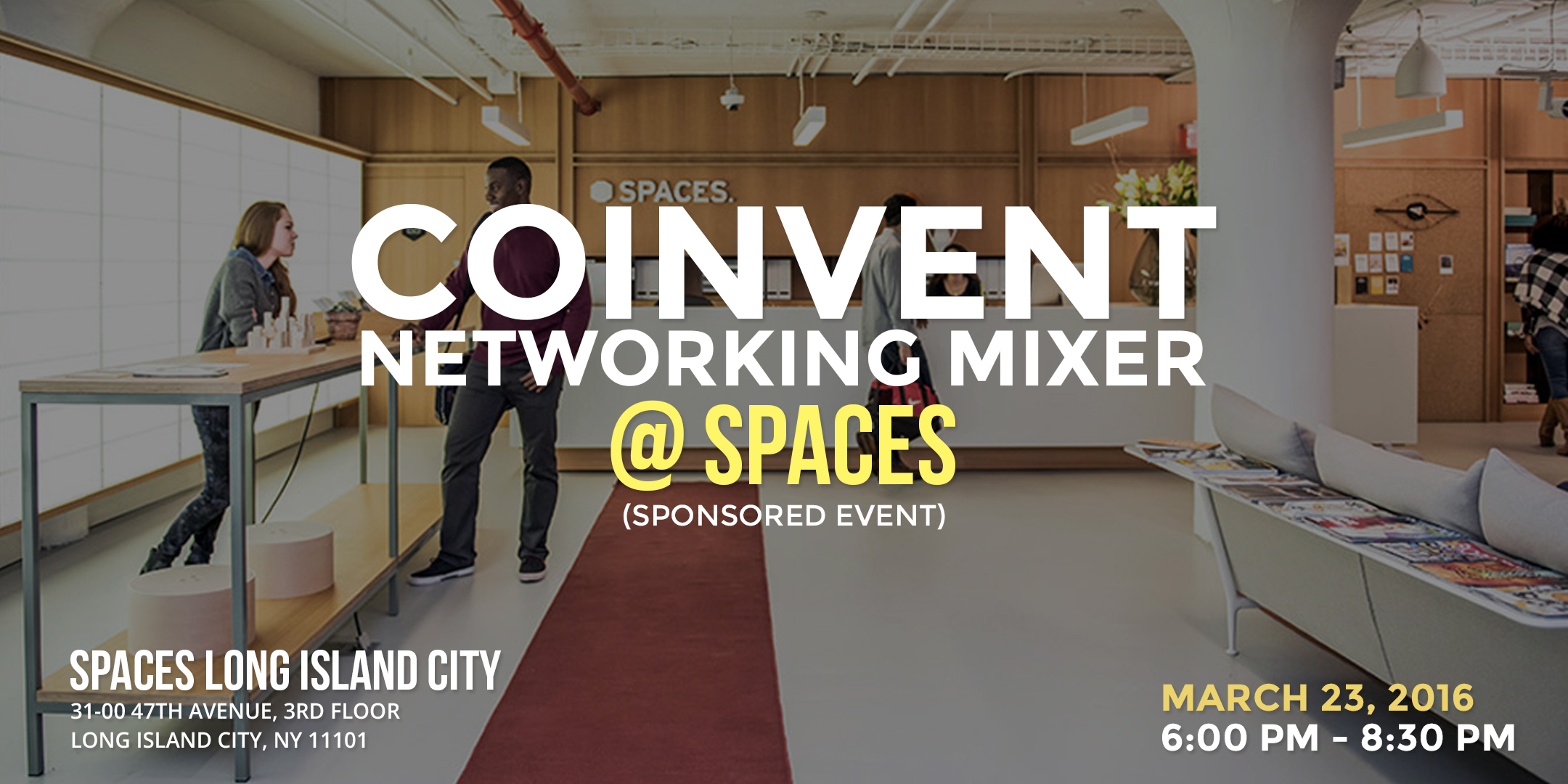 COINVENT NETWORKING MIXER SPACES Registration, United States EventNook