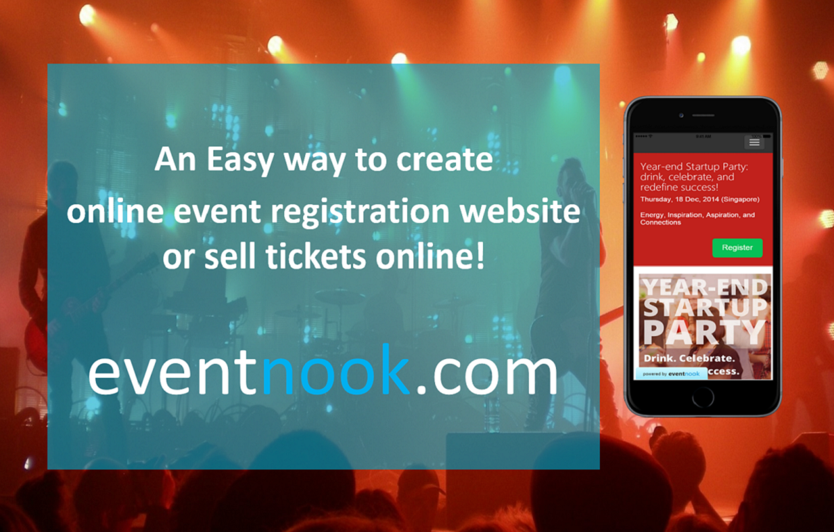 EventNook - Online Event Registration and Event Ticketing