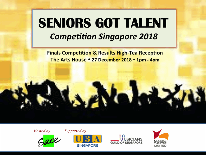 Seniors Got Talent Competition Singapore 2018